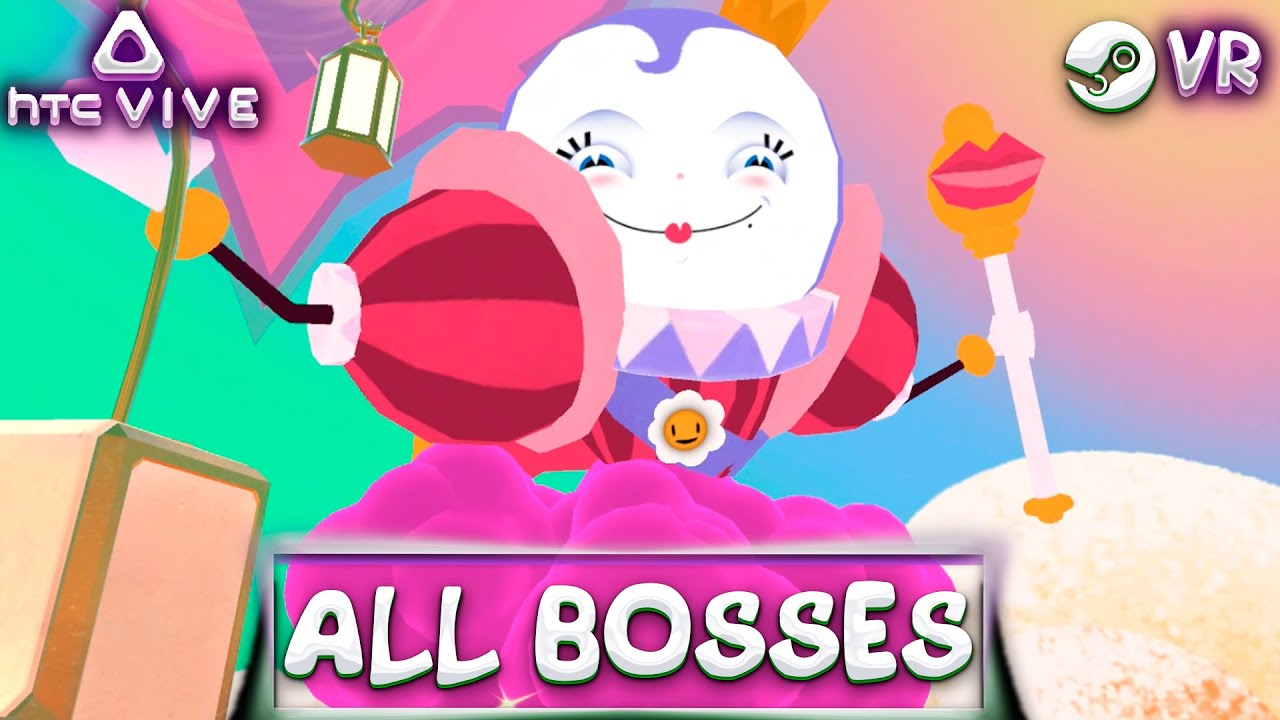 No More Rainbows VR 2023 (HTC VIVE) - All Bosses (No Commentary)