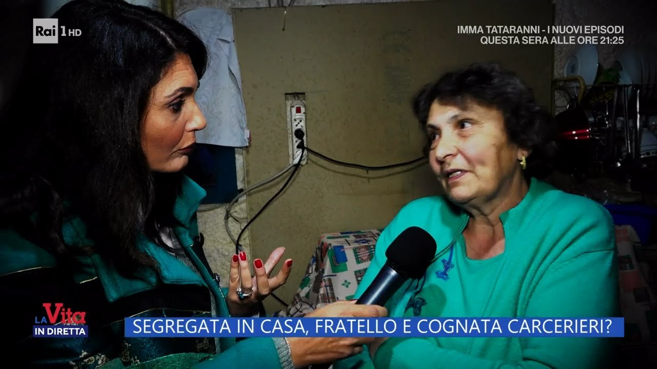 Segregata in casa, fratello e cognata carcerieri? - La vita in diretta 27/09/2022