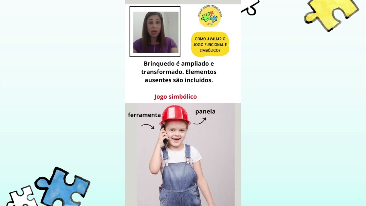 COMO AVALIAR O BRINCAR FUNCIONAL E SIMB&Oacute;LICO ?