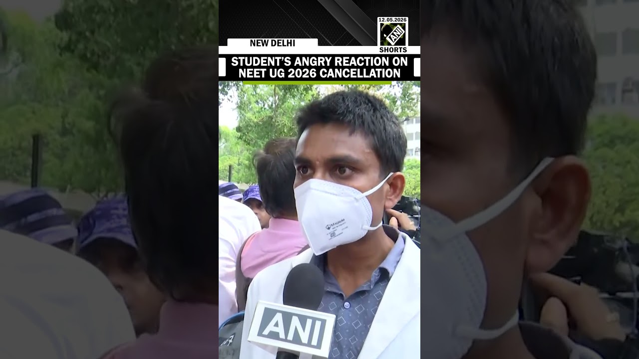 VIRAL VIDEO! Student&rsquo;s angry reaction on NEET UG 2026 cancellation