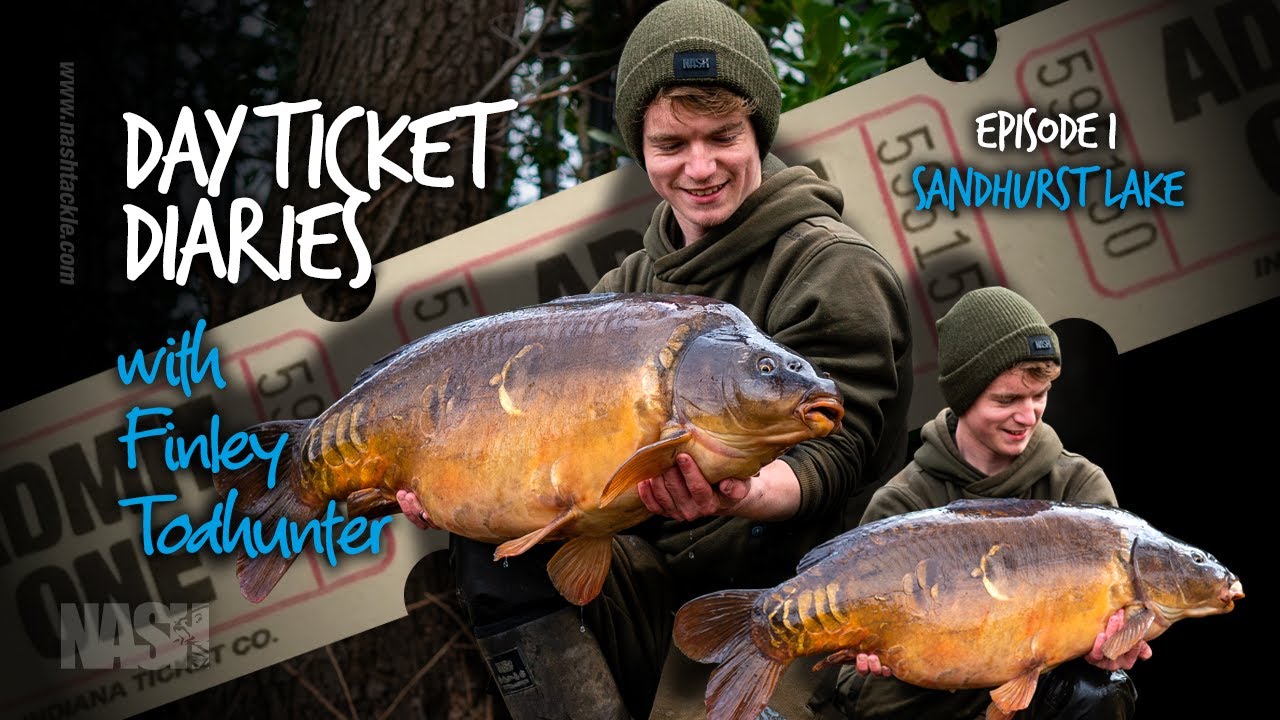 Fin's Day Ticket Diaries - Carp Fishing at Sandhurst Lake - Episode 1