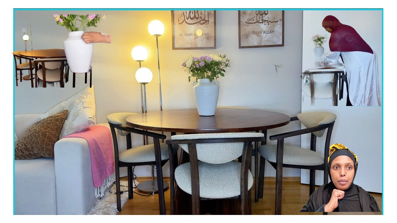 FULL ROUTINE – Quruxdu waa Qeyb ka mid ah Farxadda #motivation #mom #homedecor 