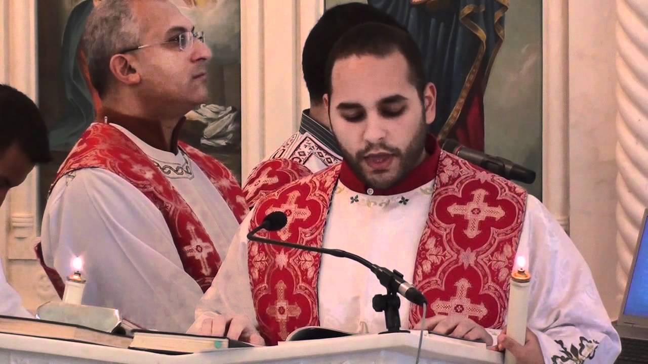 1st Sunday of Babah - Gospel Reading - English