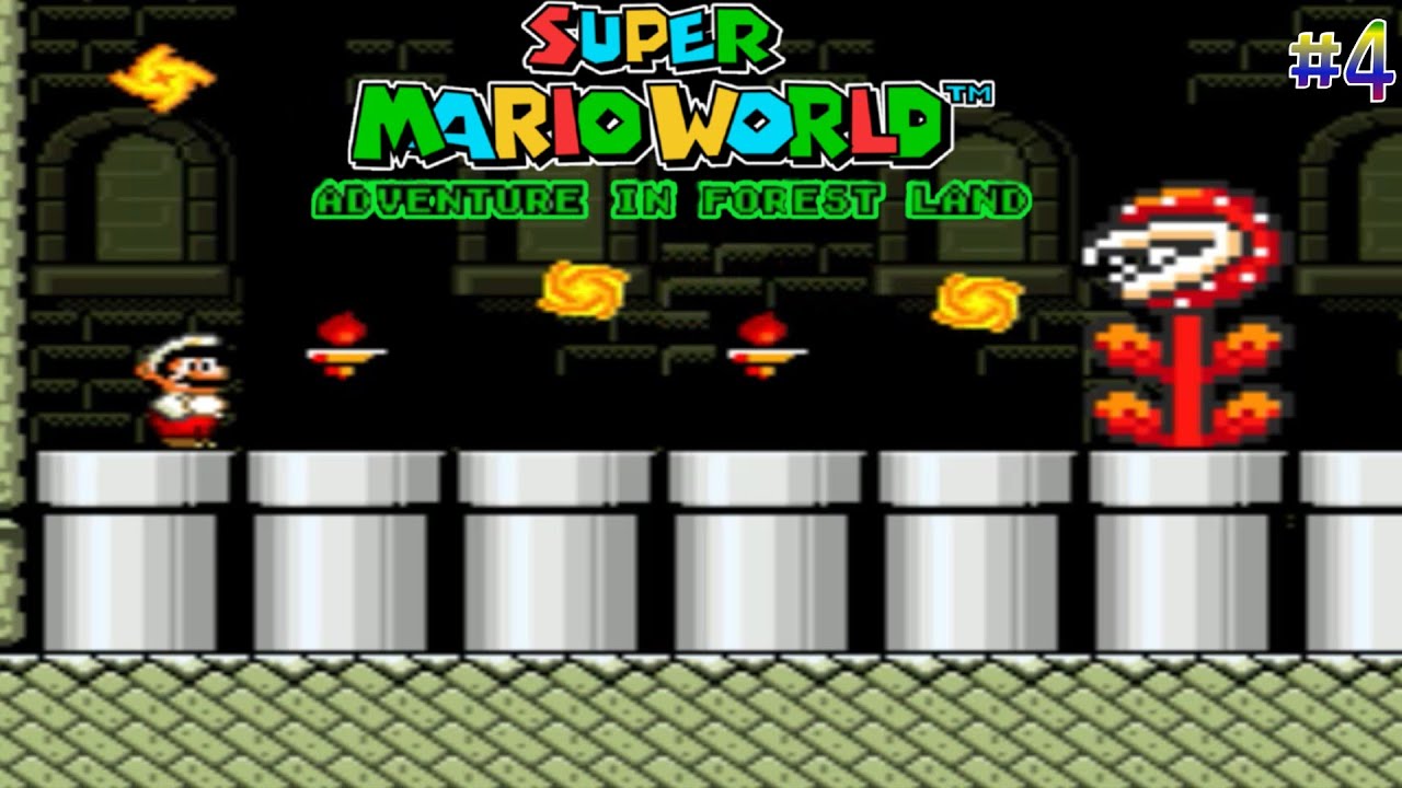 ADVENTURE in FOREST LAND: Super Mario World (no commentary) I #4 - Bamboo FOREST