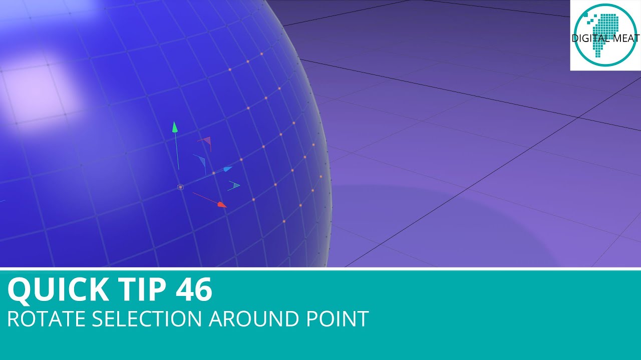 Quick Tip 46: Rotate Selection Around Point
