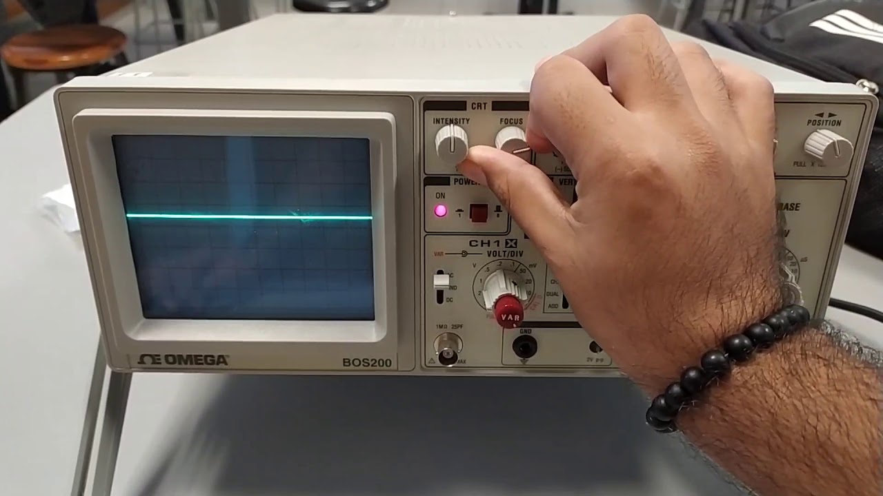 Osciloscopio analógico