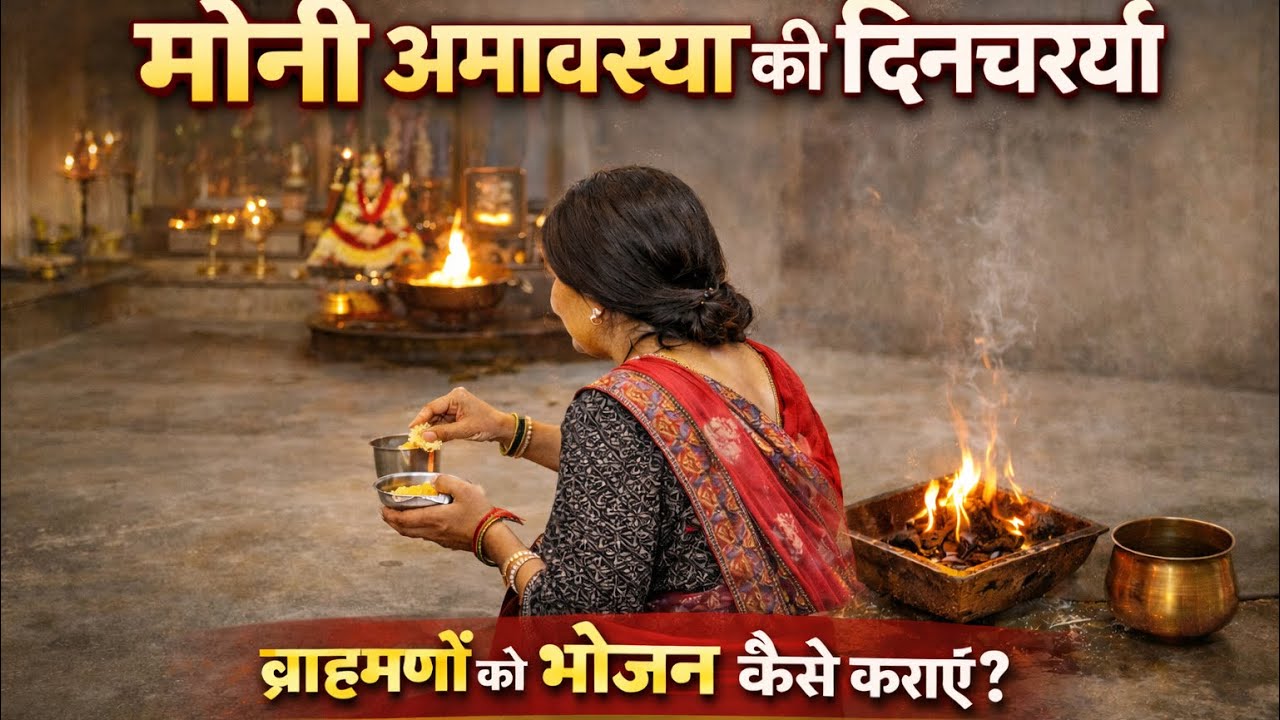 मोनी अमावस्या की संपूर्ण दिनचर्या | ब्राह्मणों को भोजन कैसे कराएं?