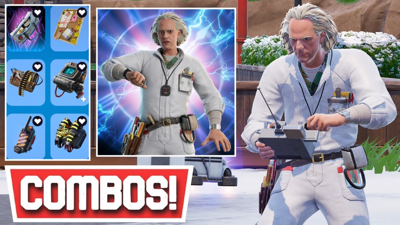 *NEW* BEST DOC BROWN SKIN COMBOS! | Fortnite