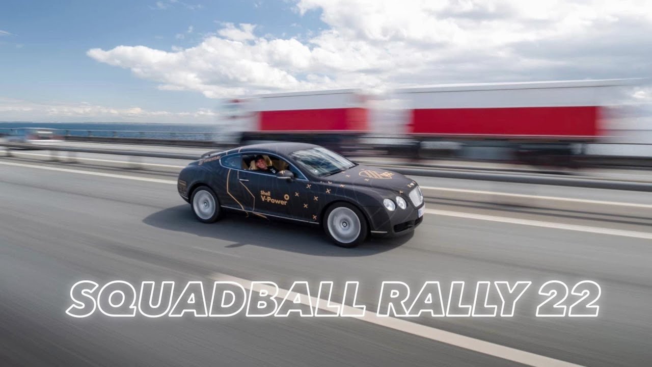 SQUADBALL RALLY 2022 - 25 superbiler igennem europa!