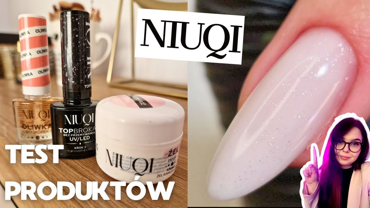Test produktów NIUQI - TANI ŻEL Z BIEDRONKI W AKCJI