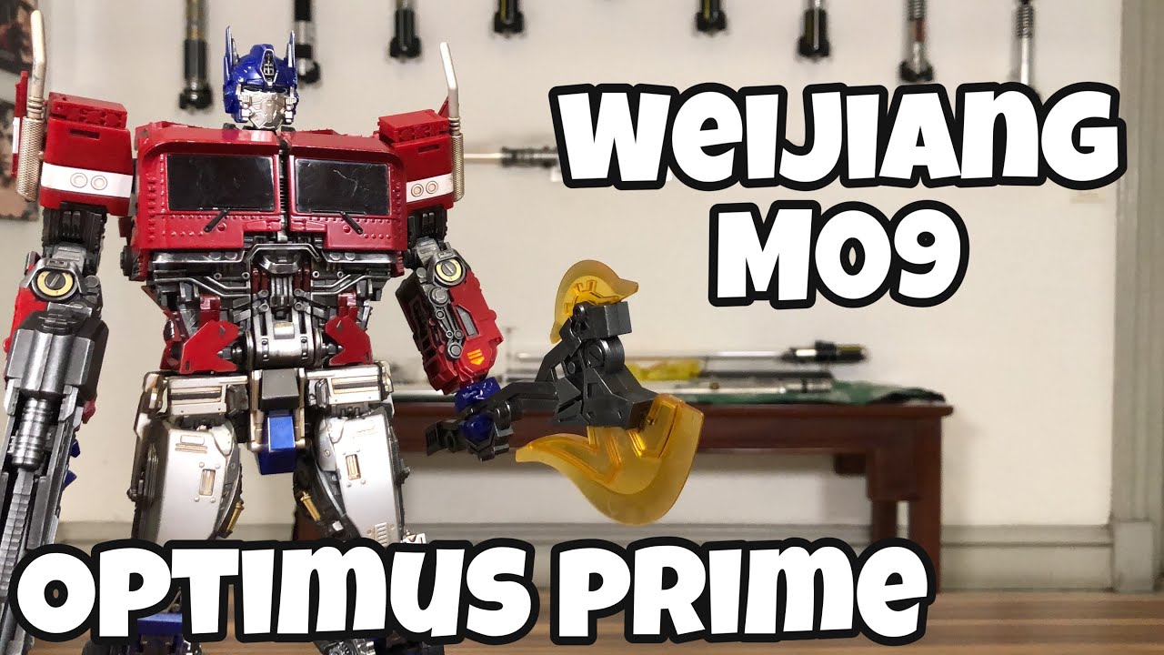 [ENG SUB] Weijiang M09 Optimus Prime Unboxing & Review