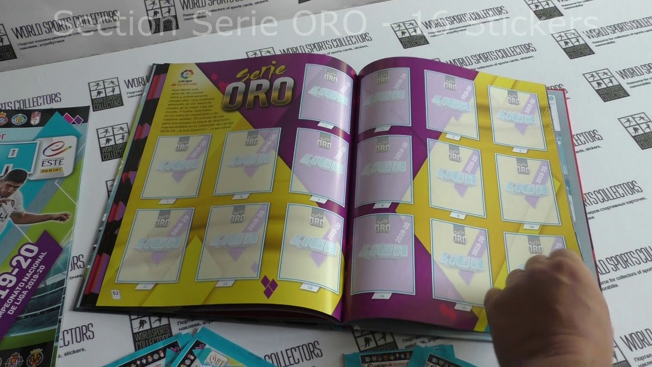 2019-20 Panini Liga Este Stickers Hardcover Album Review