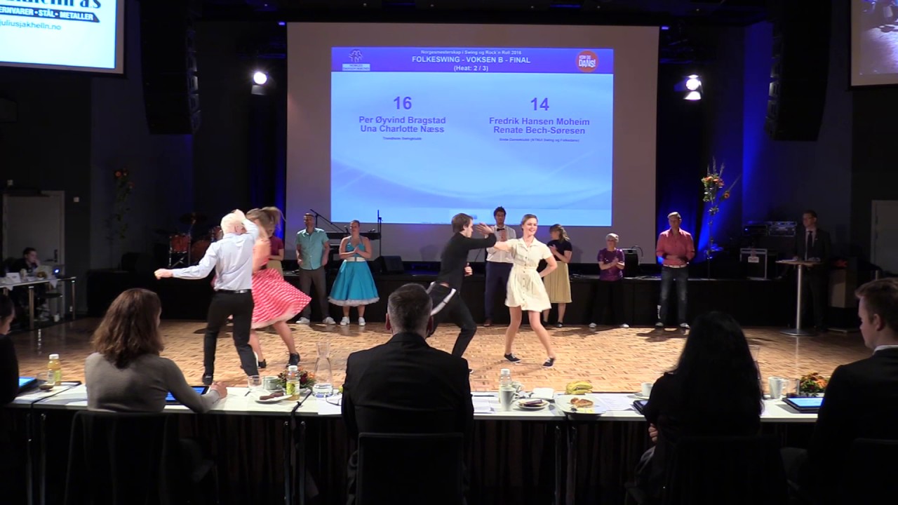 NM i swing og rock'n'roll: folkeswing voksen B finale