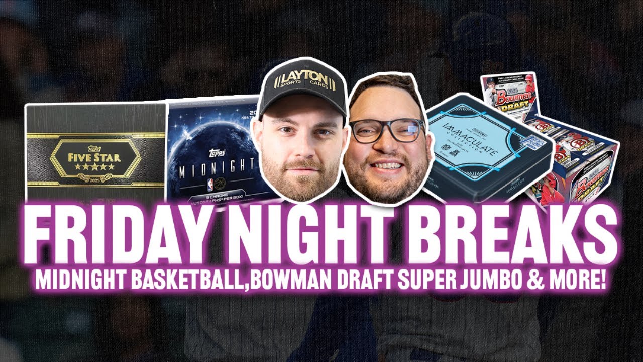 *$10K+ IN BOUNTIES!* MIDNIGHT BASKETBALL, BOWMAN DRAFT, IMMACULATE FOOTBALL & MORE!