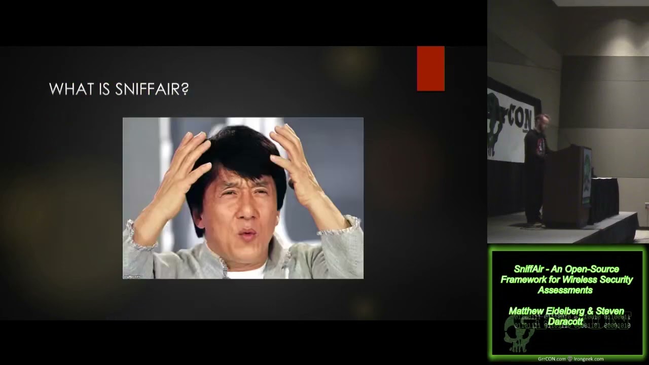 SniffAir An Open Source Framework for Wireless Security Assessments Matthew Eidelb