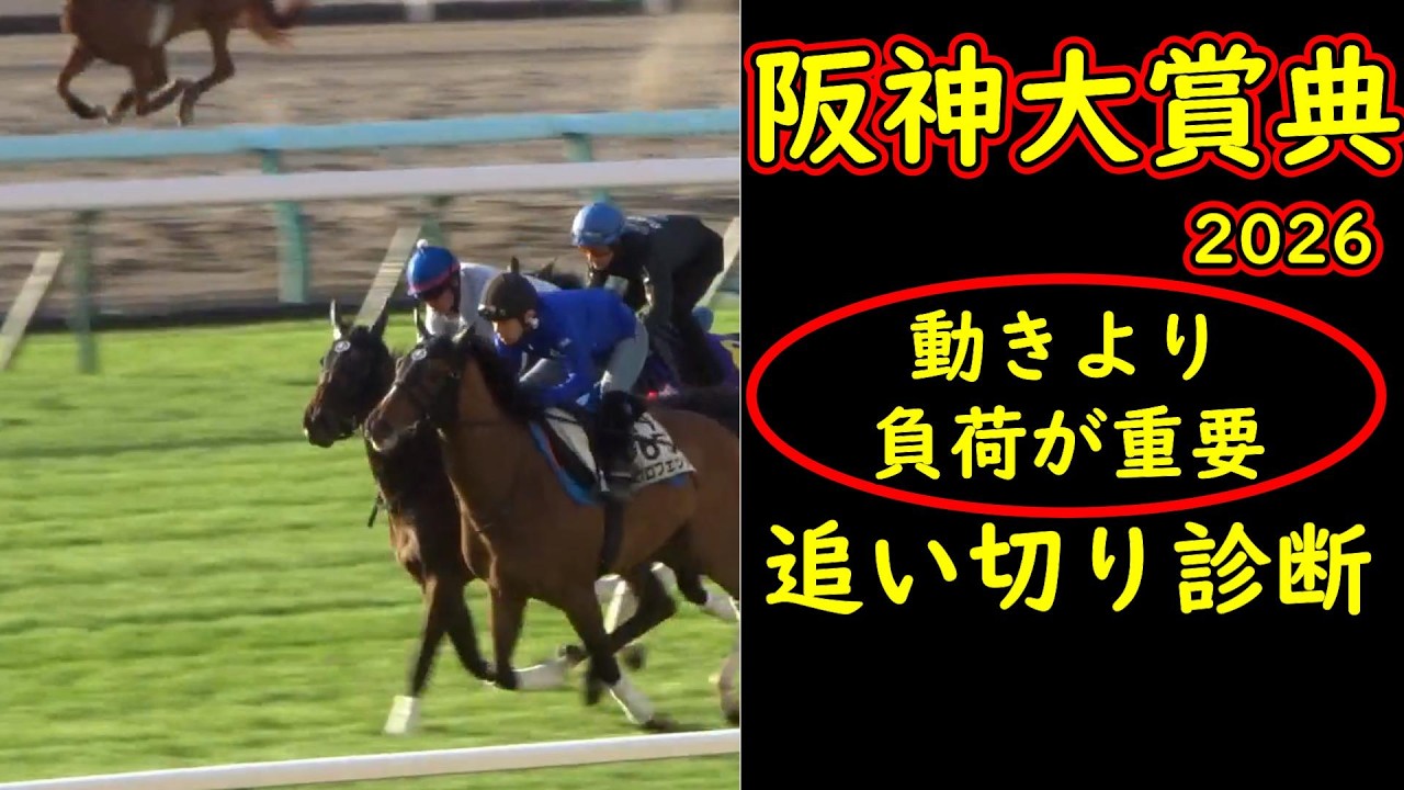 阪神大賞典2026追い切り診断｜長距離戦は動きより負荷が重要｜仕上がりと状態面から本命・穴馬を徹底分析