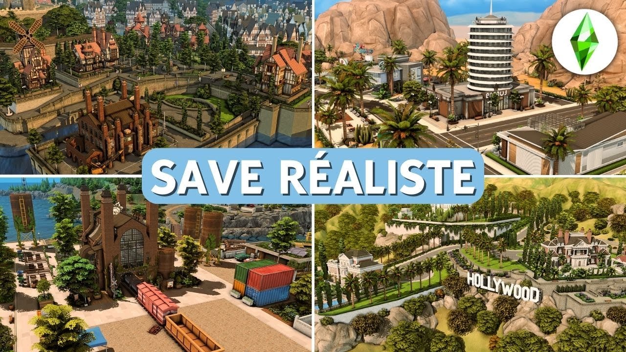 La save Sims 4 ULTIME  ! 🤯 (elle est parfaite) || Présentation de save file Sims 4 🌎