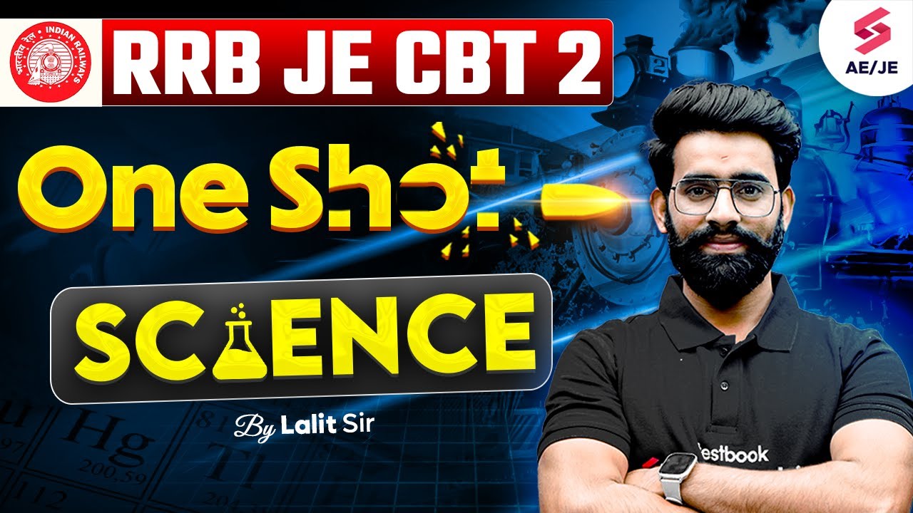 RRB JE Science Classes | RRB JE Science Marathon | RRB JE Science in One Shot by Lalit Rajput Sir