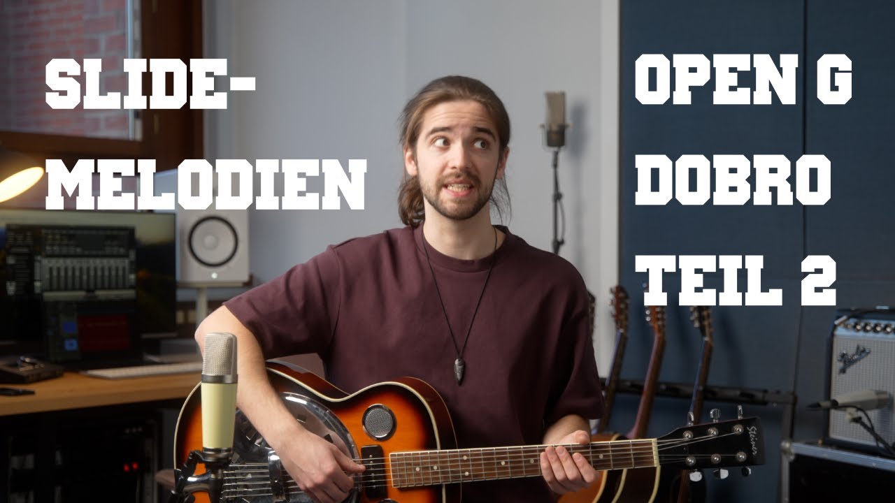 Dobro spielen lernen im Open G Tuning (Teil 2)