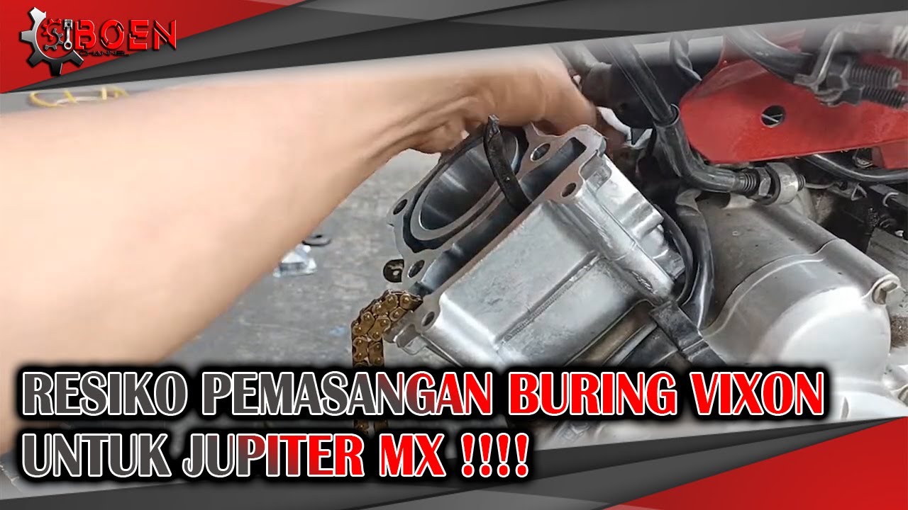FULL PENANGANAN MX GANTI BURING VIXION
