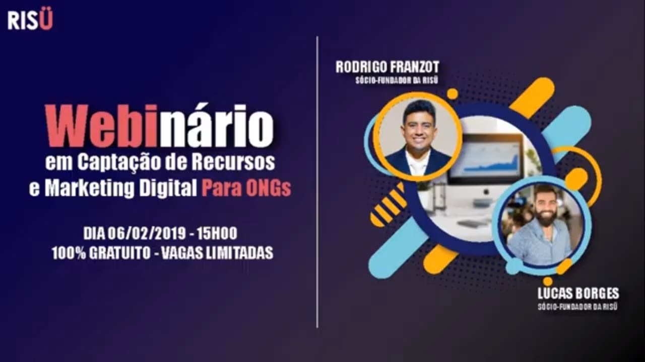 1° Webinário em Captação de Recursos e Marketing Digital para ONGs