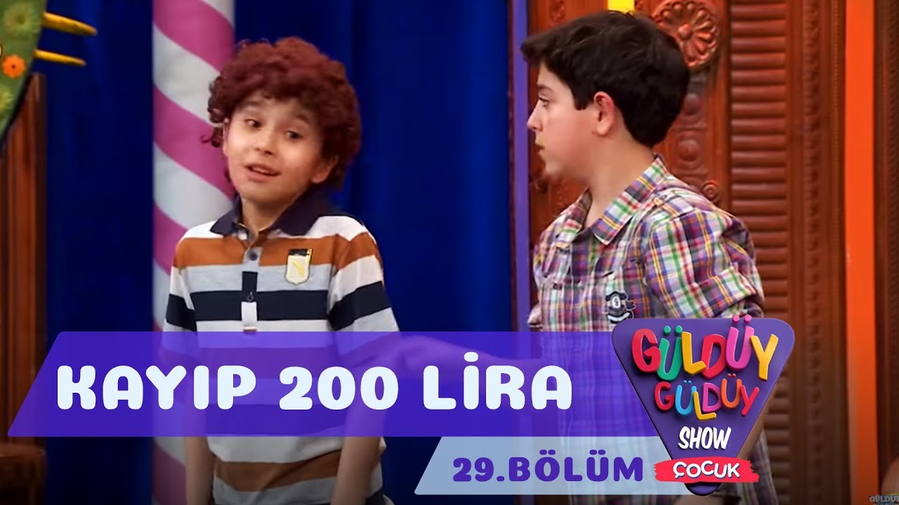 Güldüy Güldüy Show Çocuk 29.Bölüm - Kayıp 200 lira