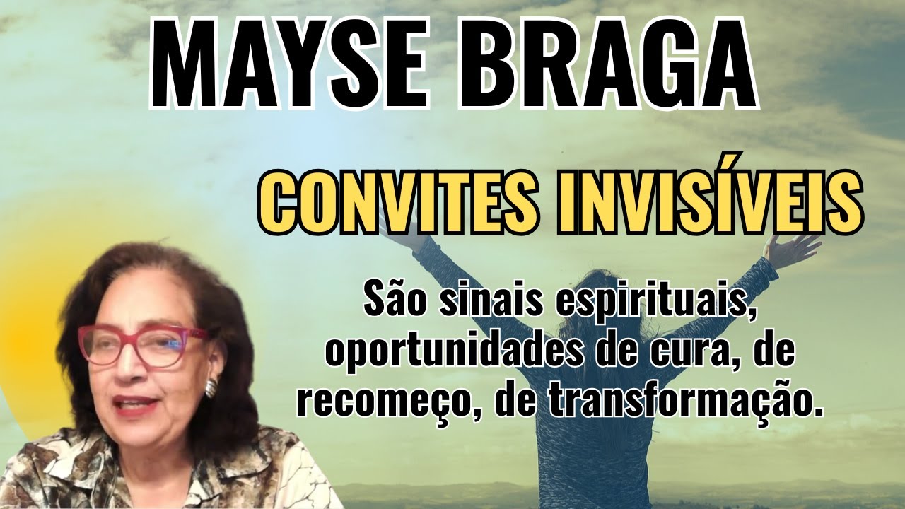O CONVITE INVISÍVEL: QUANDO JESUS BATE À PORTA E VOCÊ NÃO PERCEBE! – PALESTRA COM MAYSE BRAGA.