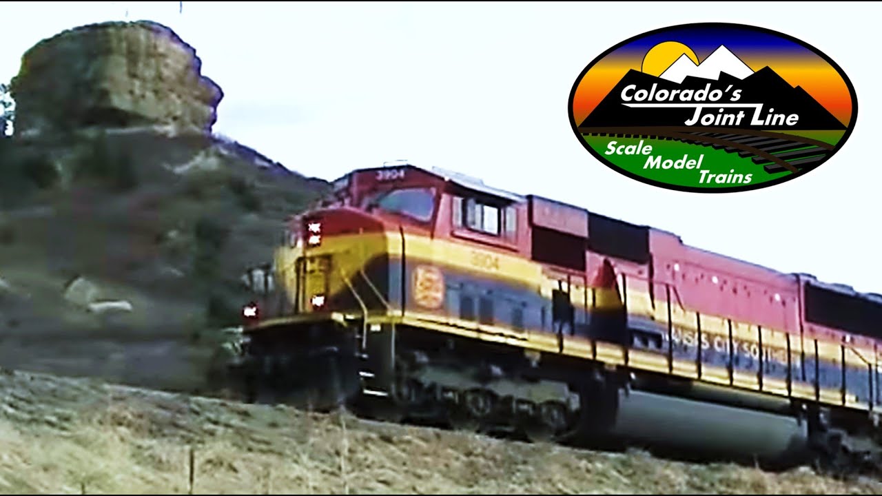 KCS Retro Belles & BNSF Military Train Action on Colorado's Joint Line