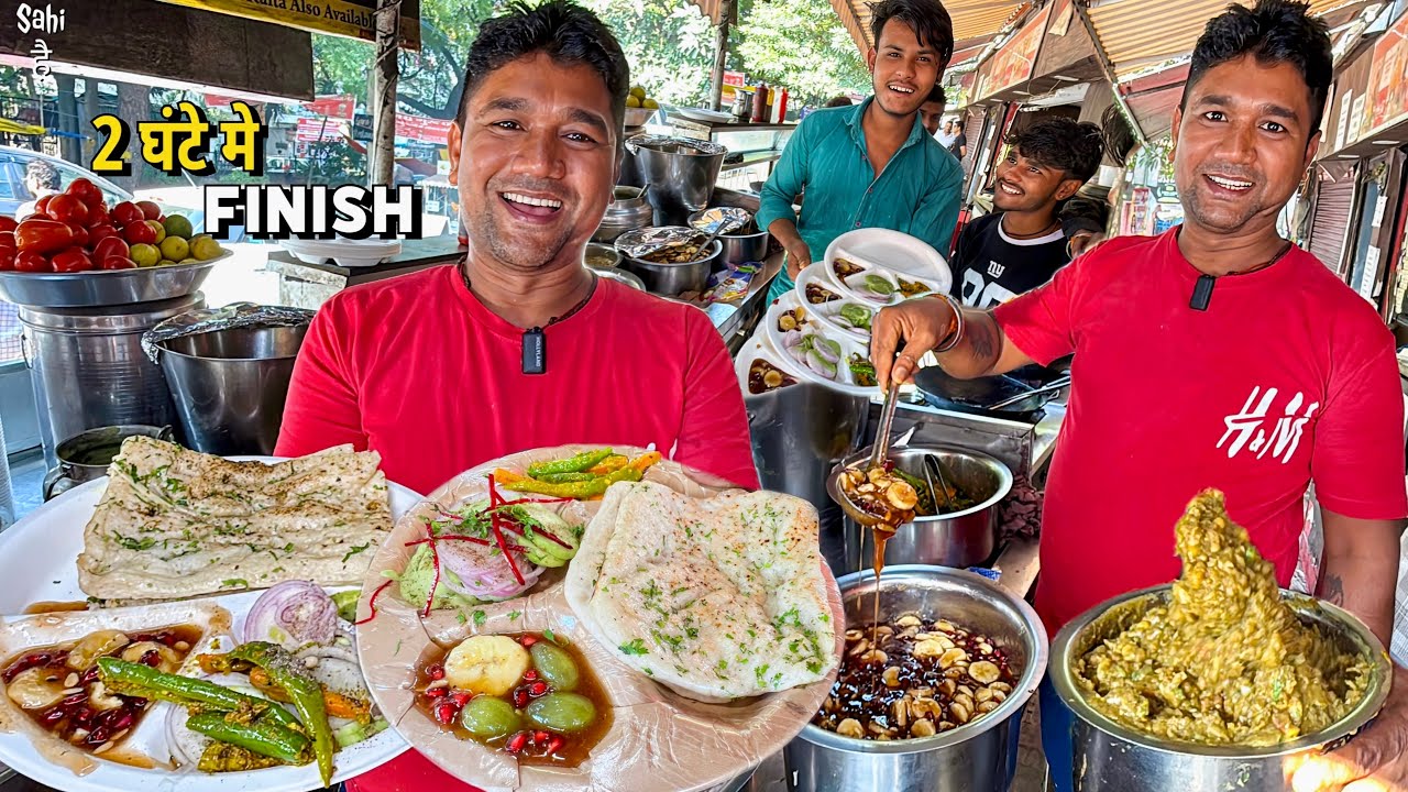 India's No 1 Data Ram spl Chole Kulche | Street Food India | Best in Delhi