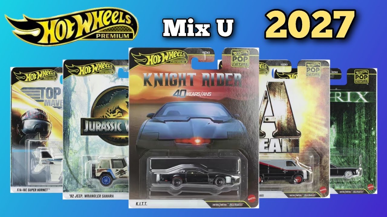 Hot Wheels 2027 Pop Culture Mix U