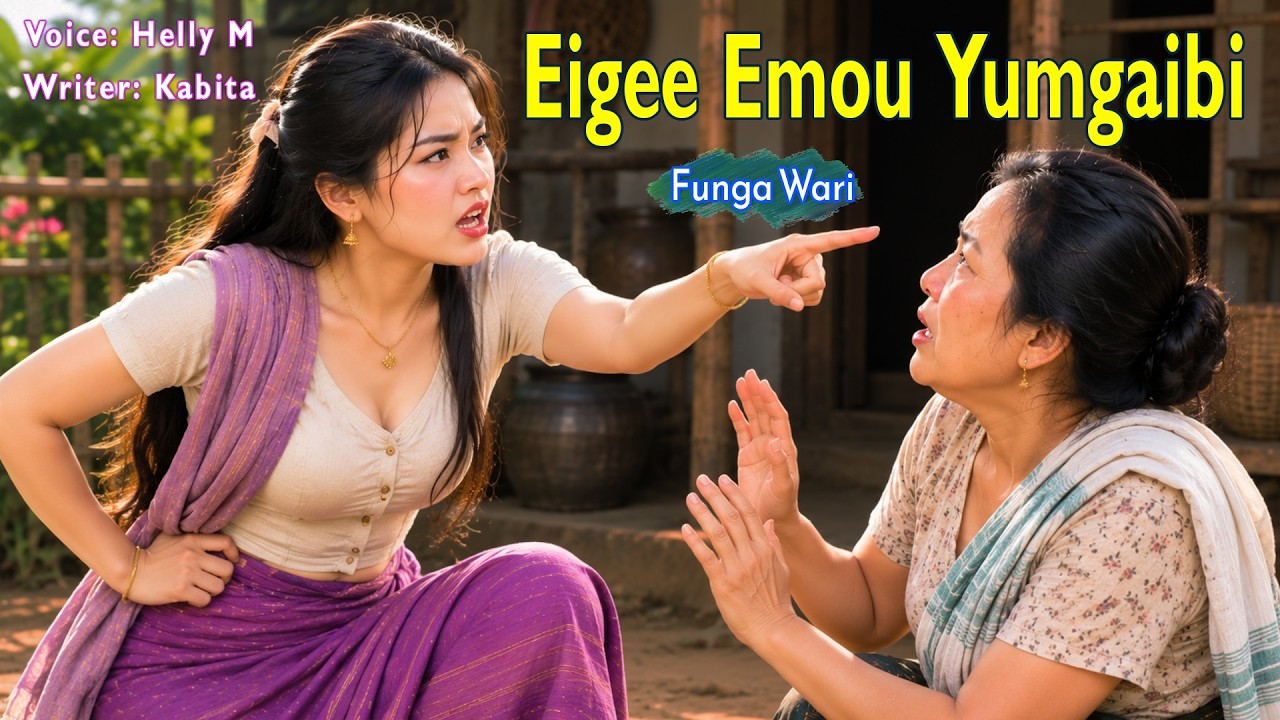 Eigee Emou Yumgaibi || Manipuri Phunga Wari || Helly Maisnam🎤 || Kabita✍️