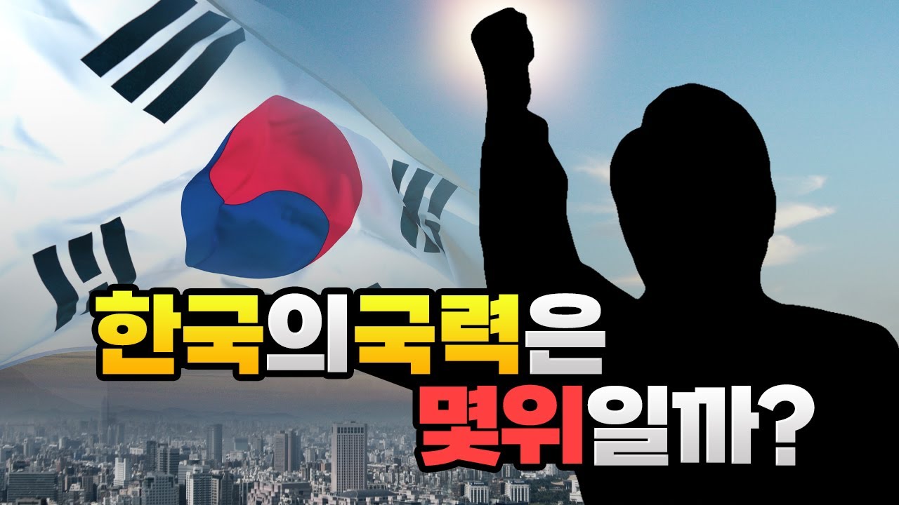 미국의 시선에서 바라본 한국의 국력은 몇 위 일까?