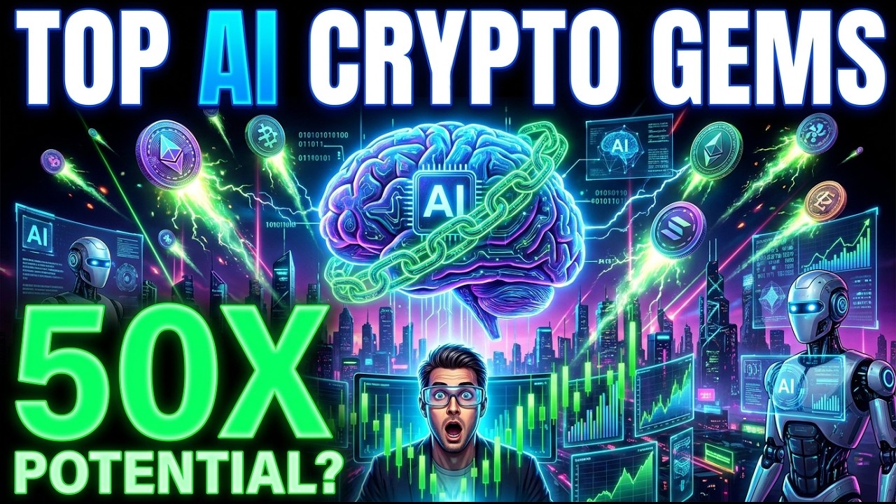Top Low Cap AI Crypto Gems in 2026 🚀 Best AI Altcoins With 50x Potential?