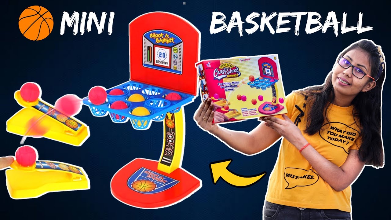 Mini Finger Basketball Game Unboxing | Table Basketball For Kids | Basketball Shoot Fun Sports Toy