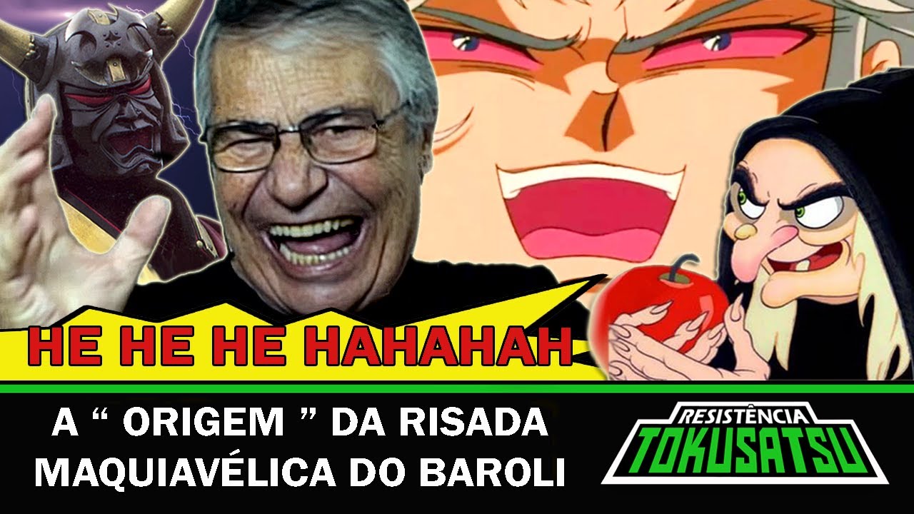 A ORIGEM DA RISADA DE DOKUSAI E SAGA - GILBERTO BAROLI