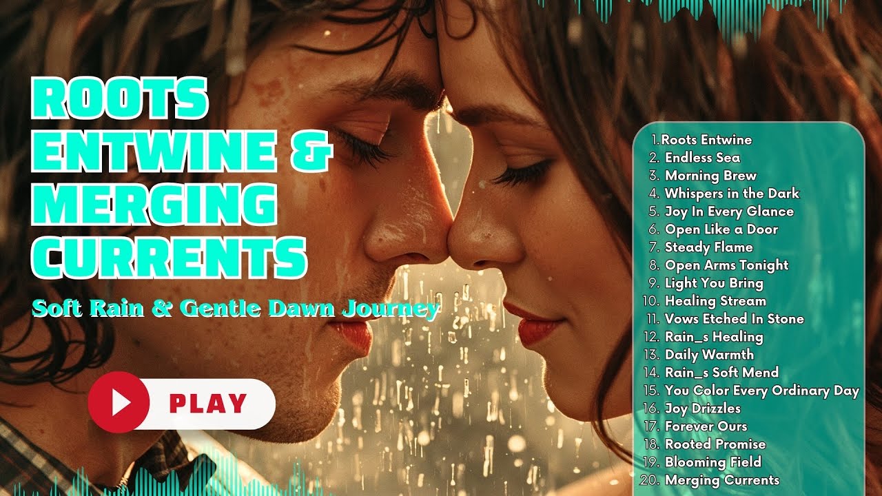 Roots Entwine & Merging Currents | Soft Rain & Gentle Dawn Journey