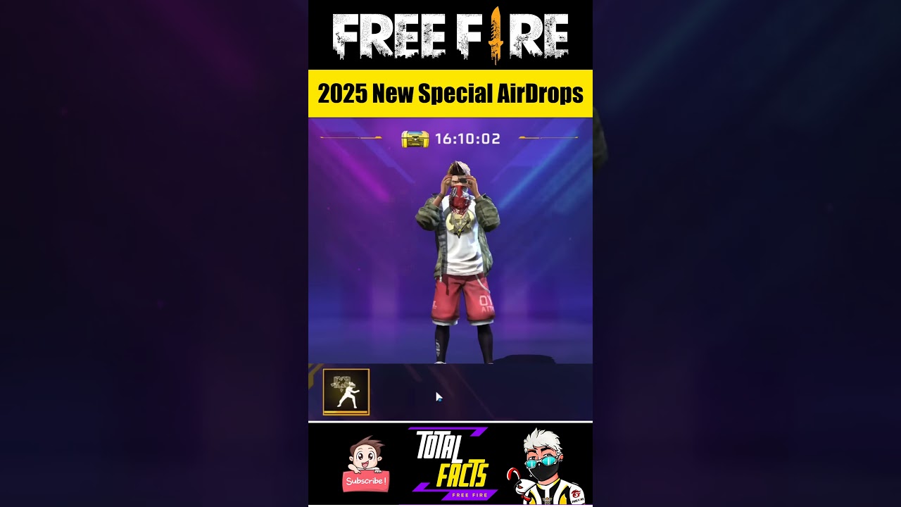 2025 New Special Airdrops With More Rare Rewards 😍 Free Fire