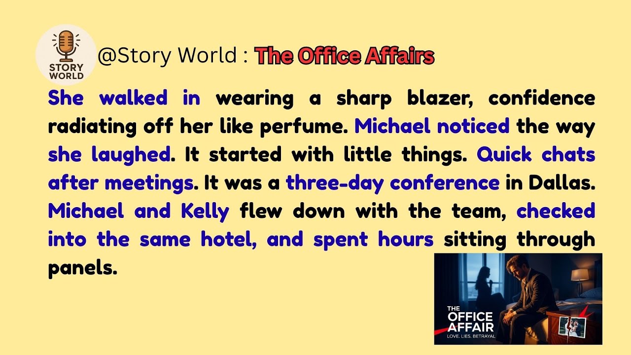 The Office Affair: A Dramatic Cheating Story | Voice-Over Narrative Short