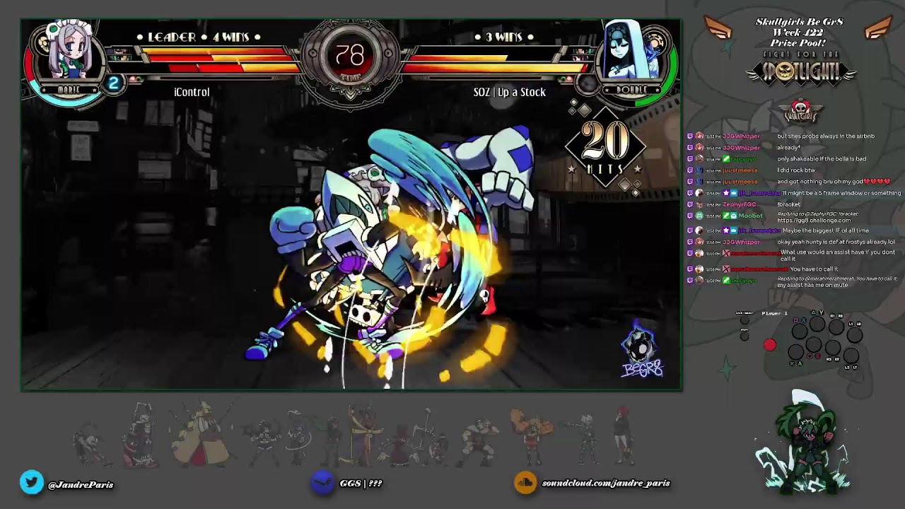 Skullgirls Be Gr8: Week 422 - PRIZE POOL!