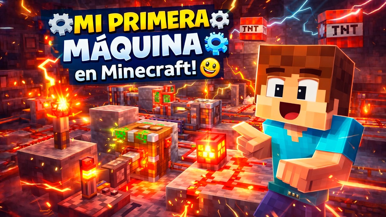 ¡Intentando usar Redstone! 😅⚡