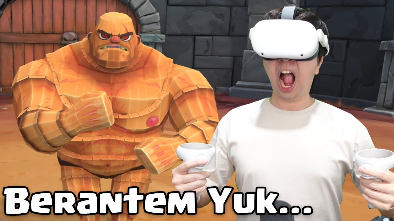 Diajak Berantem Jadi Gladiator di Game Gorn