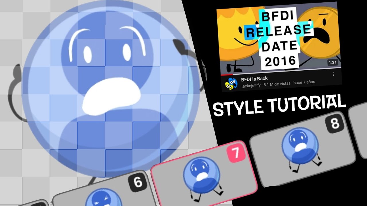 BFDI is back style tutorial (for flipaclip users and adobe i think 👀|leosilly1