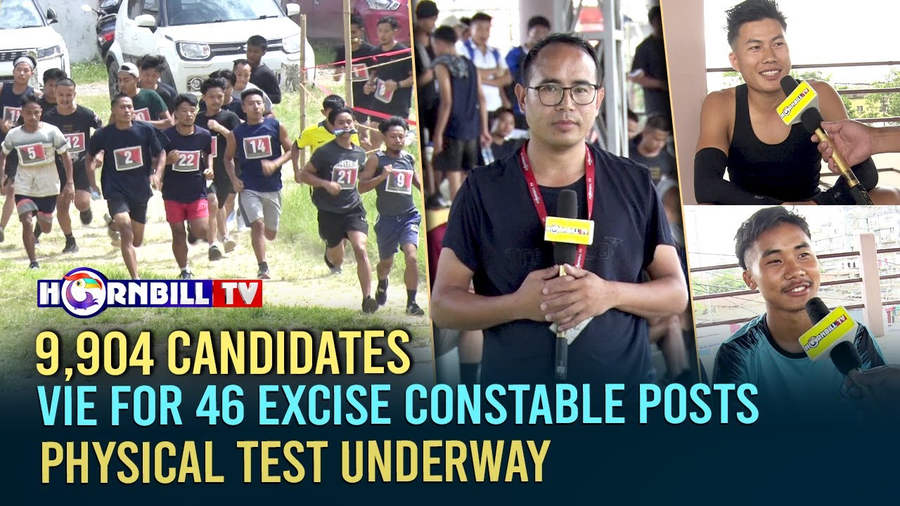 PHYSICAL TEST FOR EXCISE CONSTABLES UNDERWAY IN DIMAPUR