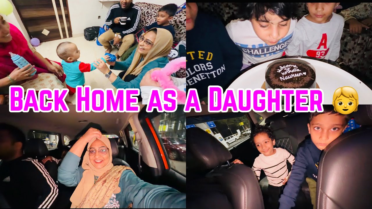 Hyderabad to Kolkata – Meri Maika Journey || Every Married Girl Will Relate ❤️ 