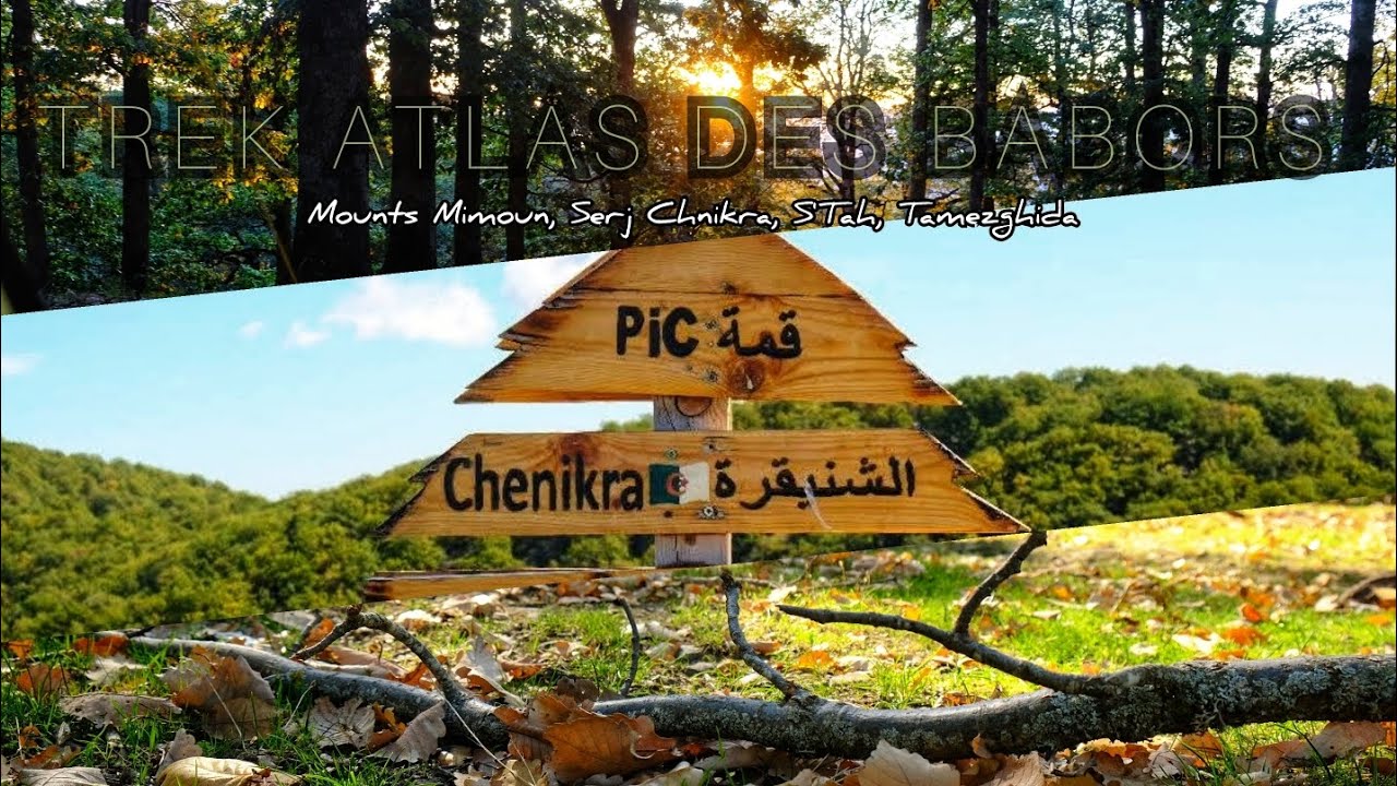 Trek Des babors 2days backpacking  [جبل السرج، ميمون،شنيڨرة ،سطاح،تامزڨيدة]