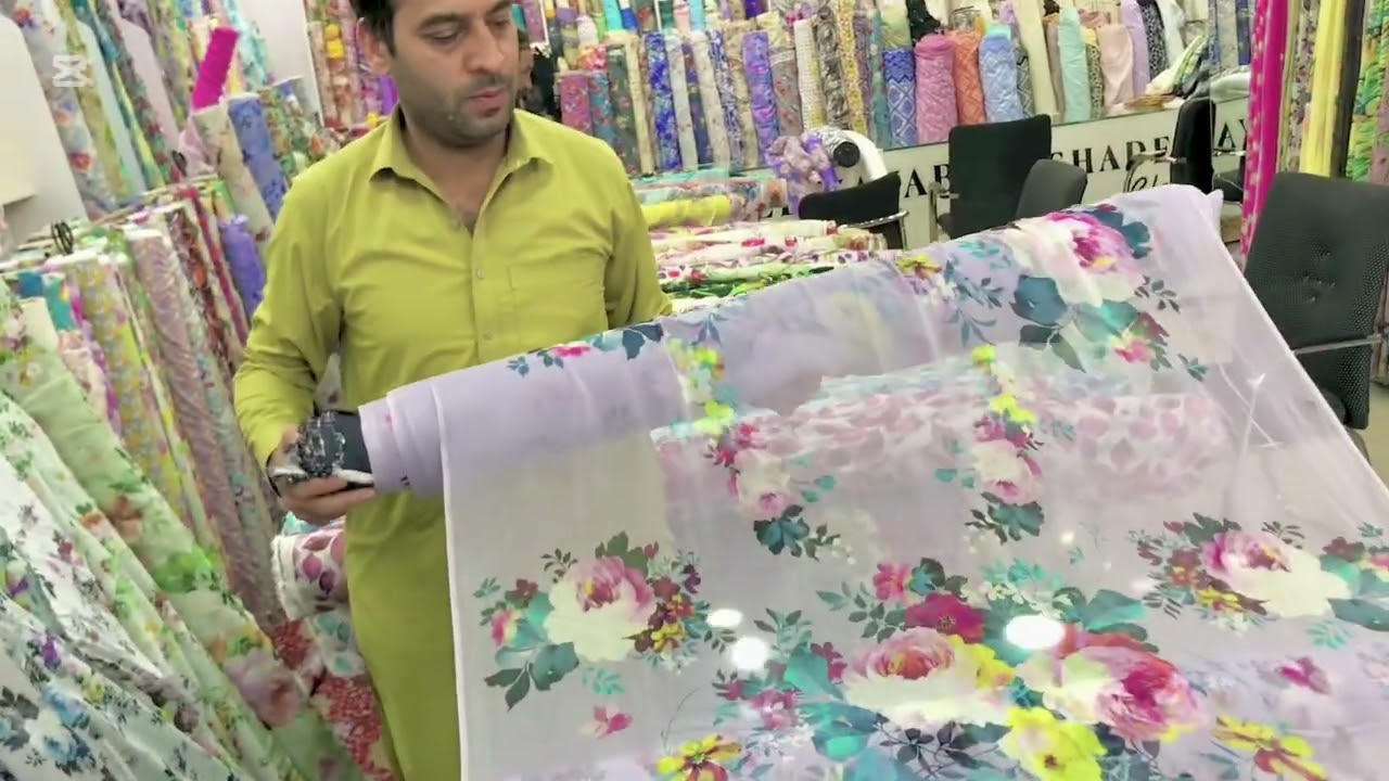Shadeed nayab latest 3 pc prints digital lawn with chifon cricnkle dupta order now 03239106600