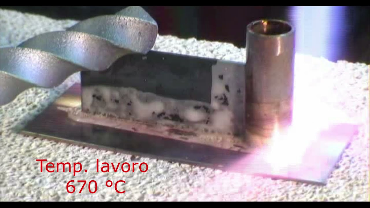 Italbras Brasatura forte ottone acciaio rame