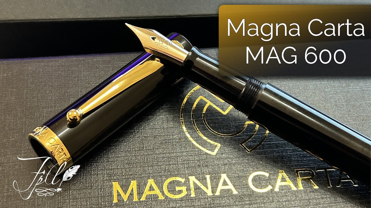 REVIEW- MAGNA CARTA - MAG 600 - THE BEST FLEX NIB?