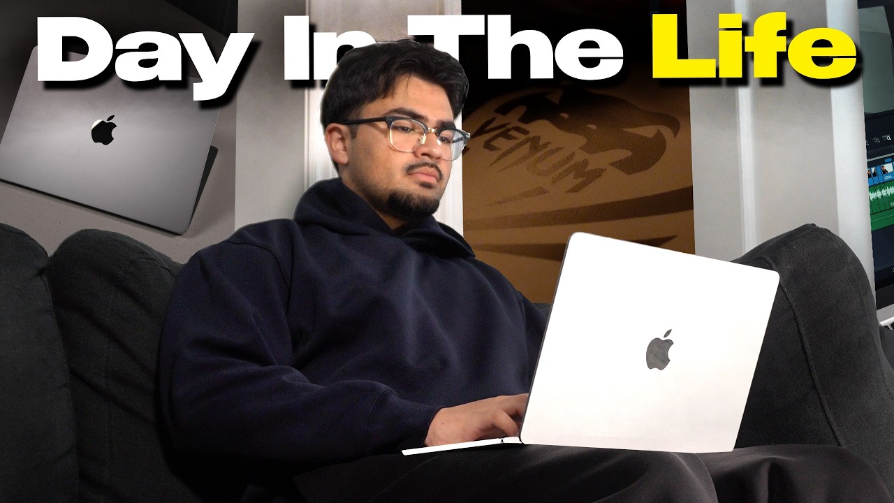 Productive Day In The Life With M4 MacBook Air
