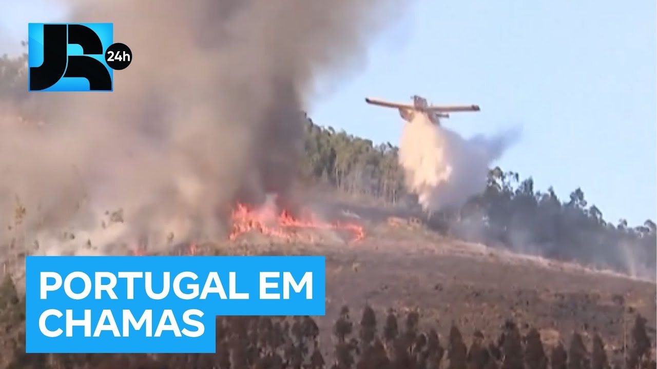 Incêndios florestais deixam Portugal em alerta